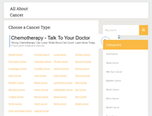 Tablet Screenshot of about-cancer.org